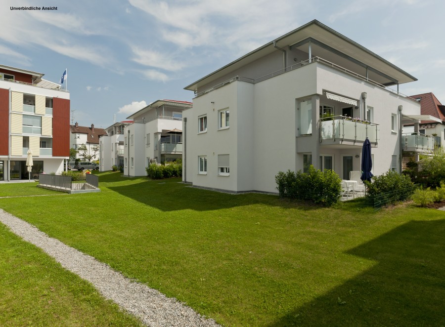 Zentrumsnahe, ruhig gelegene 3 Zimmer Erdgeschoßwohnung
in kleinem und modernen 5-Familienhaus, 88214 Ravensburg, Erdgeschosswohnung